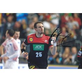 Autogramm Handball | DHB | 2020 Foto | Kai HÄFNER (Jubelszene Color XL)