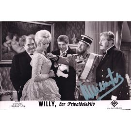 Autogramm Film | Willy MILLOWITSCH | 1960 "Der Privatdetektiv" XL
