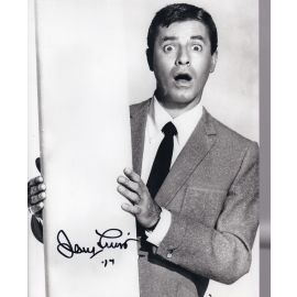 Autogramm Film (USA) | Jerry LEWIS | 1963 "Who´s Minding Store" XL (Portrait SW)