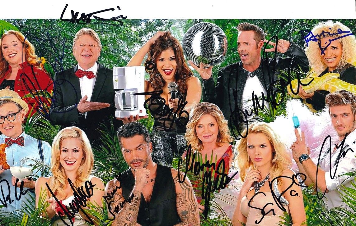 Autogramme TV | RTL | ICH BIN EIN STAR | 2015 (Gruppenbild Color XL) + 11 AG