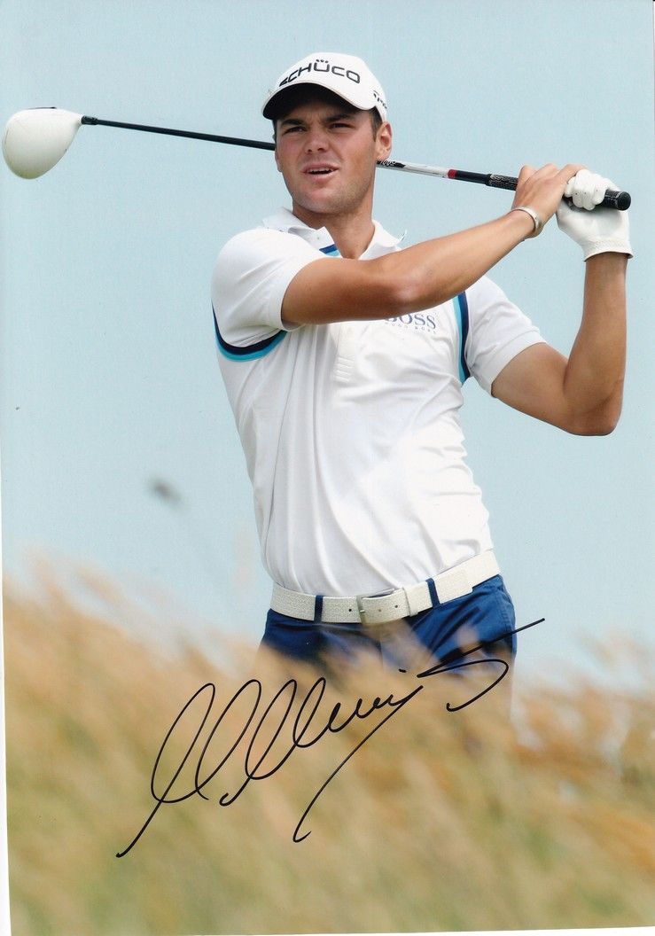 Autogramm Golf | Martin KAYMER | 2010er Foto (Spielszene Color XL)