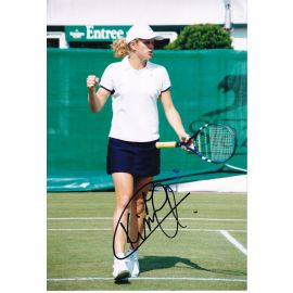 Autogramm Tennis | Kim CLIJSTERS | 2000er Foto (Jubelszene Color XL)