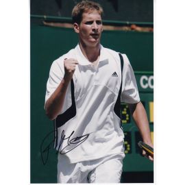 Autogramm Tennis | Florian MAYER | 2000er Foto (Jubelszene Color XL)