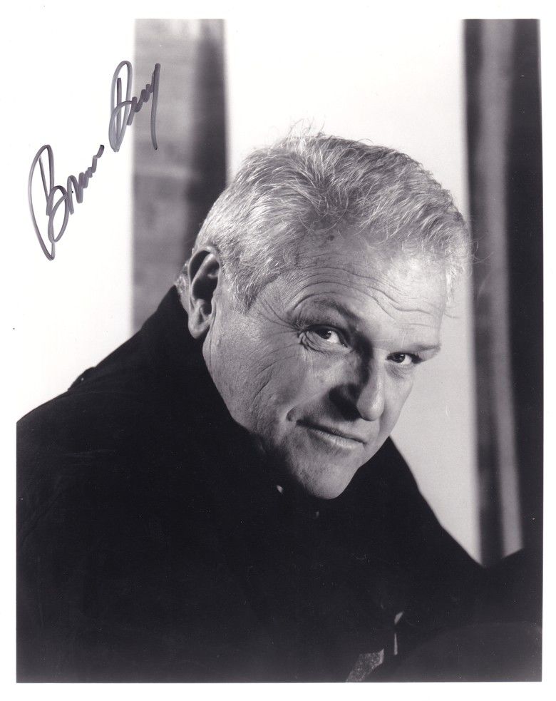Autogramm Film (USA) | Brian DENNEHY | 2000er Foto (Portrait SW XL)