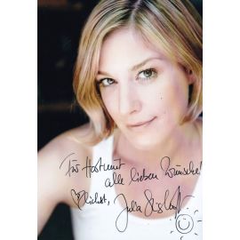Autogramm Schauspieler | Julia STINSHOFF | 2000er Foto (Portrait Color XM)