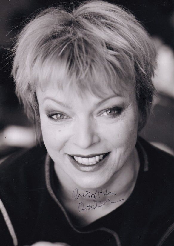 Autogramm Schauspieler | Christa ROCKSTROH | 2000er Foto (Portrait SW XL)