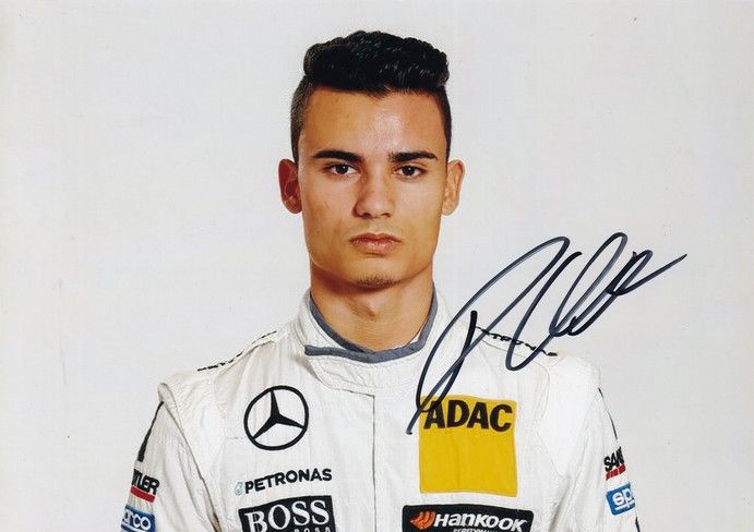 Autogramm Tourenwagen | Pascal WEHRLEIN | 2015 Foto (Portrait Color) Mercedes