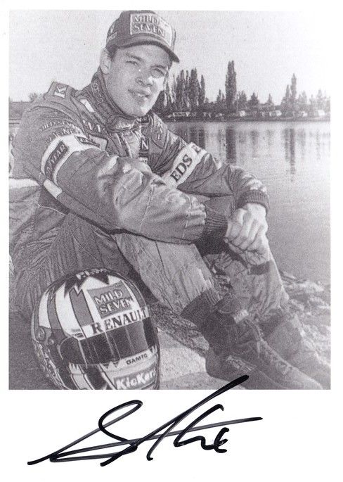 Autogramm Formel 1 | Alexander WURZ | 2000er Foto (Portrait SW Renault)