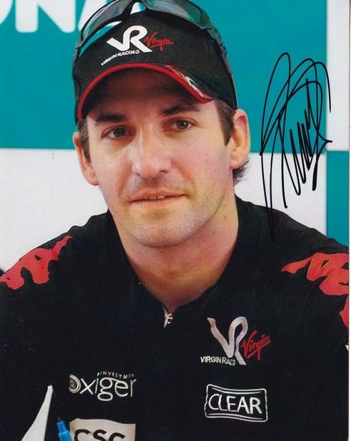 Autogramm Formel 1 | Timo GLOCK | 2010 Foto Portrait Color) Virginia