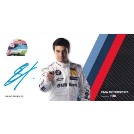 Autogramm Tourenwagen | Bruno SPENGLER | 2017 (Portrait Color) BMW