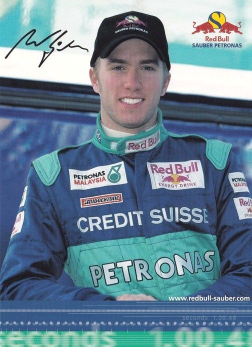 Autogramm Formel 1 | Nick HEIDFELD | 2001 (Portrait Color) Red Bull