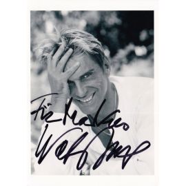 Autogramm Mode | Wolfgang JOOP | 1990er Foto (Portrait SW XM)