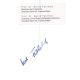 Autogramm Wirtschaft | Bernd FAHRHOLZ | 2000er Foto...