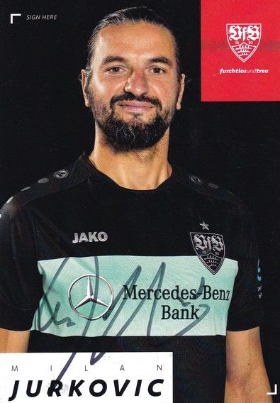 Autogramm Fussball | VfB Stuttgart | 2019 TM | Milan JURKOVIC