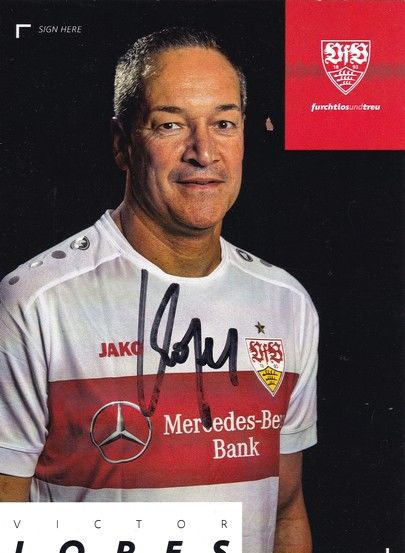 Autogramm Fussball | VfB Stuttgart | 2019 TM | Victor LOPES