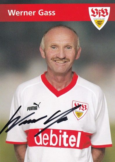 Autogramm Fussball | VfB Stuttgart | 2004 TM | Werner GASS