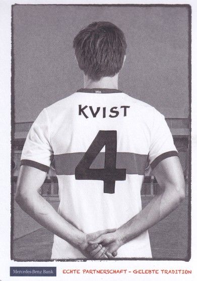 Autogramm Fussball | VfB Stuttgart | 2013 SW | William KVIST