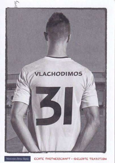 Autogramm Fussball | VfB Stuttgart | 2013 SW | Odisseas VLACHODIMOS