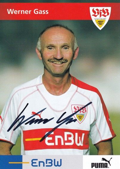Autogramm Fussball | VfB Stuttgart | 2005 TM | Werner GASS