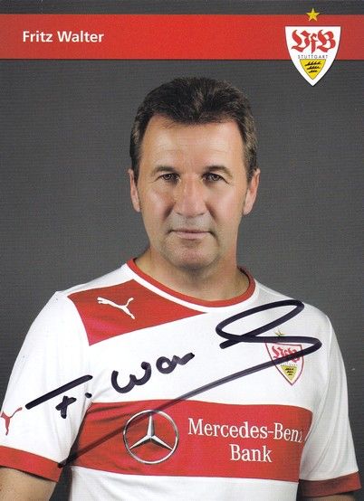 Autogramm Fussball | VfB Stuttgart | 2012 TM | Fritz WALTER