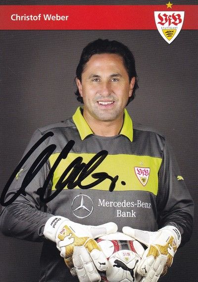 Autogramm Fussball | VfB Stuttgart | 2012 TM | Christof WEBER