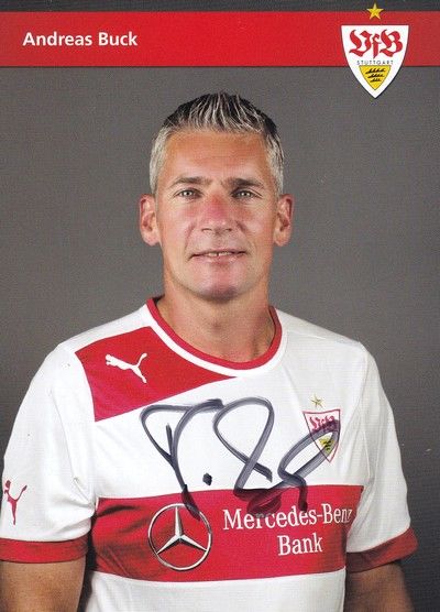 Autogramm Fussball | VfB Stuttgart | 2012 TM | Andreas BUCK