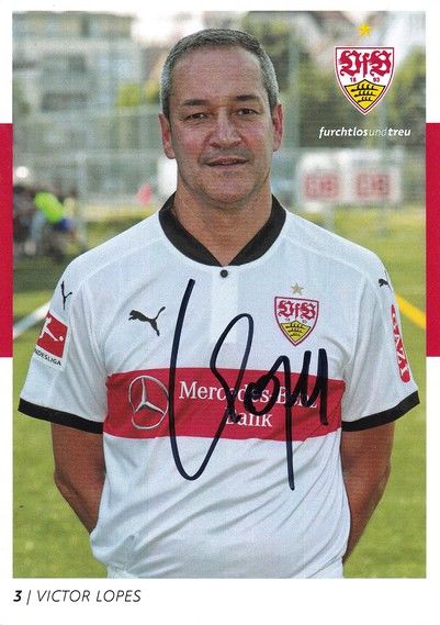 Autogramm Fussball | VfB Stuttgart | 2017 TM | Victor LOPES 