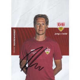 Autogramm Fussball | VfB Stuttgart | 2020 | Frank FAHRENHORST