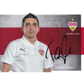 Autogramm Fussball | VfB Stuttgart | 2017 | Tayfun KORKUT