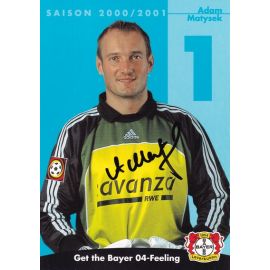 Autogramm Fussball | Bayer Leverkusen | 2000 | Adam MATYSEK