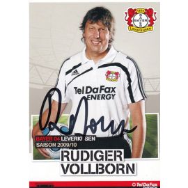 Autogramm Fussball | Bayer Leverkusen | 2009 | Rüdiger VOLLBORN