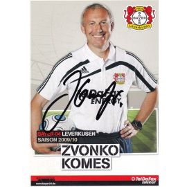 Autogramm Fussball | Bayer Leverkusen | 2009 | Zvonko KOMES