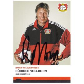 Autogramm Fussball | Bayer Leverkusen | 2007 | Rüdiger VOLLBORN 