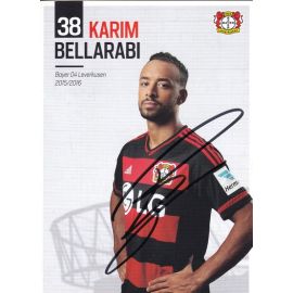 Autogramm Fussball | Bayer Leverkusen | 2015 | Karim BELLARABI