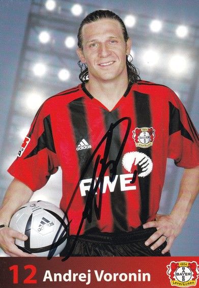 Autogramm Fussball | Bayer Leverkusen | 2004 | Andrej VORONIN