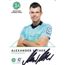 Autogramm Fussball | Schiedsrichter | 2021 Örtliche | Alexander SATHER