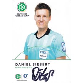 Autogramm Fussball | Schiedsrichter | 2021 Örtliche | Daniel SIEBERT