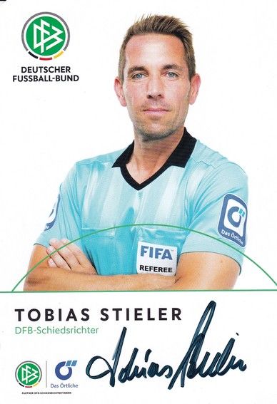 Autogramm Fussball | Schiedsrichter | 2021 Örtliche | Tobias STIELER