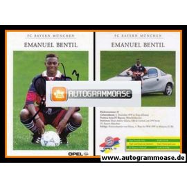 Autogramm Fussball | FC Bayern M&uuml;nchen | 1997 | Emanuel BENTIL