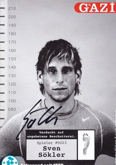 Autogramm Fussball | Stuttgarter Kickers | 2007 | Sven SÖKLER