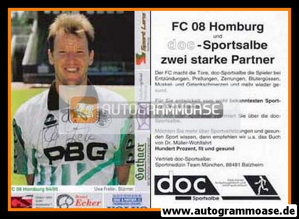 Autogramm Fussball | FC Homburg | 1994 | Uwe FREILER