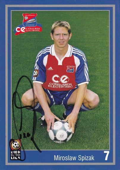Autogramm Fussball | SpVgg Unterhaching | 2001 | Miroslaw SPIZAK