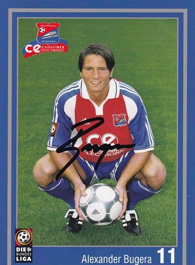 Autogramm Fussball | SpVgg Unterhaching | 2001 | Alexander BUGERA