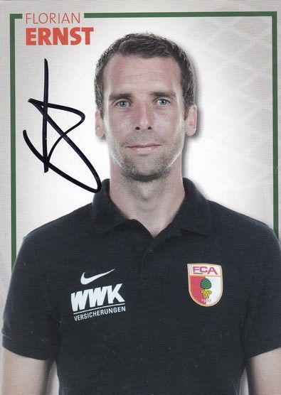 Autogramm Fussball | FC Augsburg | 2017 | Florian ERNST