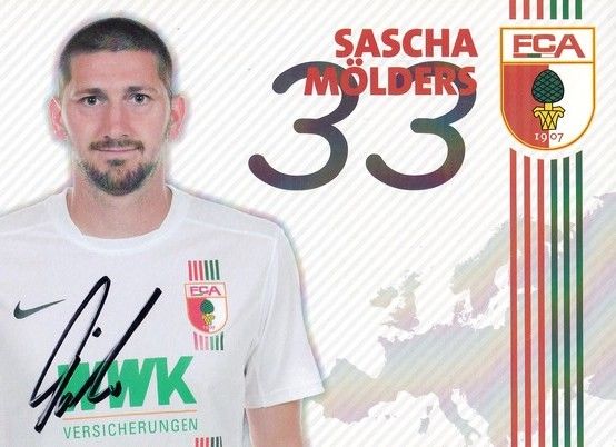 Autogramm Fussball | FC Augsburg | 2015 | Sascha MÖLDERS