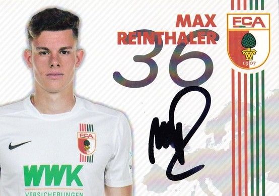 Autogramm Fussball | FC Augsburg | 2015 | Max REINTHALER