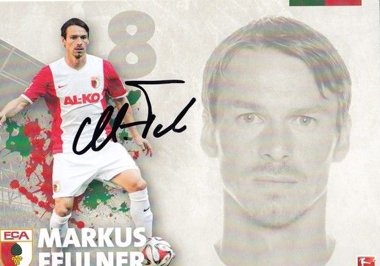 Autogramm Fussball | FC Augsburg | 2014 | Markus FEULNER