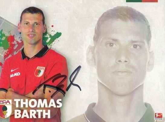 Autogramm Fussball | FC Augsburg | 2014 | Thomas BARTH