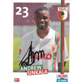 Autogramm Fussball | FC Augsburg | 2011 | Andrew SINKALA