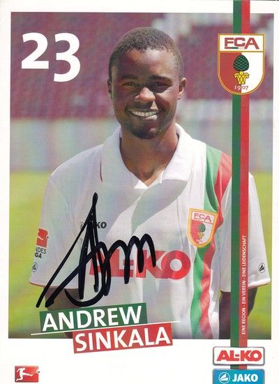 Autogramm Fussball | FC Augsburg | 2011 | Andrew SINKALA